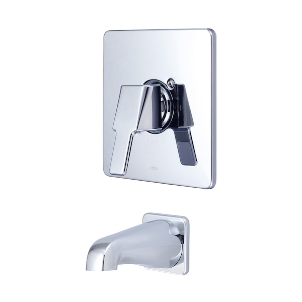 Olympia Faucets Single Handle Tub Trim Set, Wallmount, Polished Chrome T-2391 - main